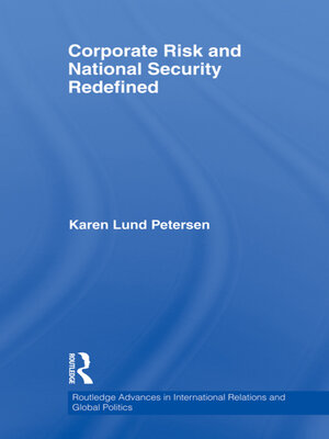 cover image of Corporate Risk and National Security Redefined